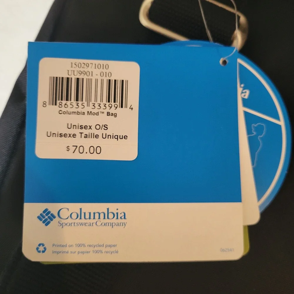 Columbia Mod Bag Black Multi-Carry Convertible Backpack Tote NWT